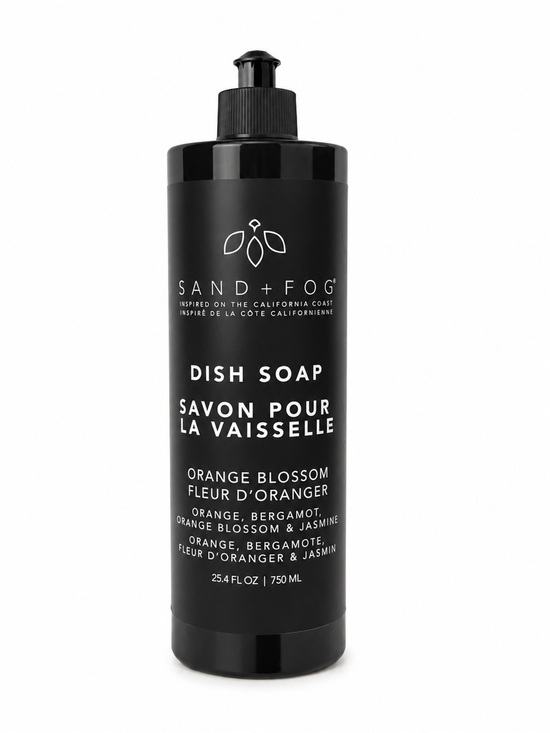 Sand + Fog Other - Sand + Fog Orange Blossom Dish Soap - Black Bottle